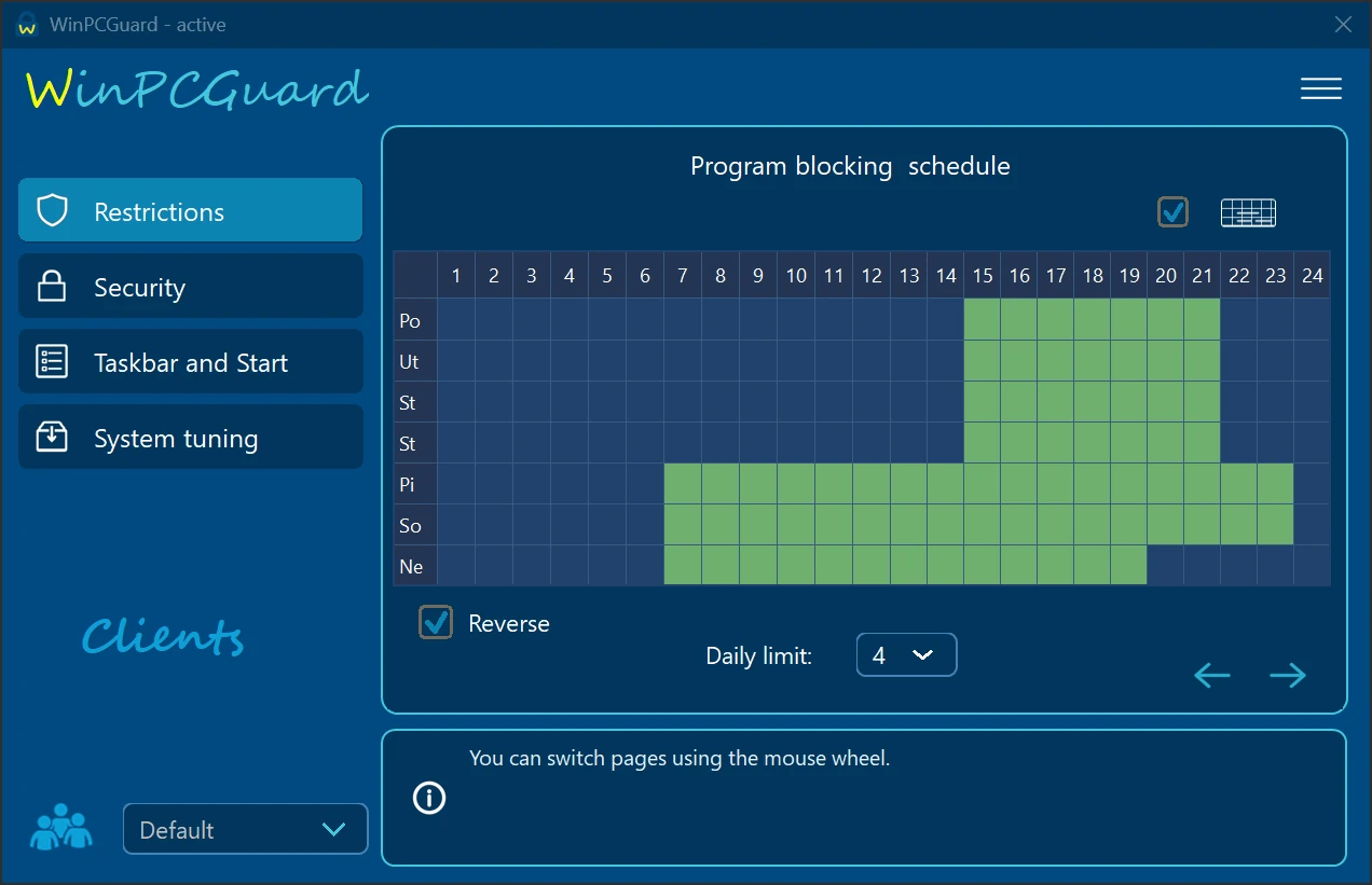 Orari di esecuzione dei programmi